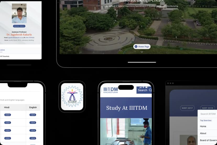IIITDM Website
